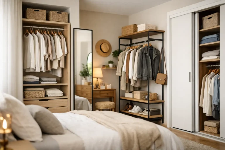 9 Wardrobe Ideas for Small Bedrooms