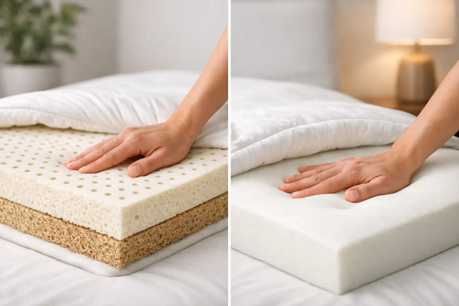 Latex vs Memory Foam Mattress Guide